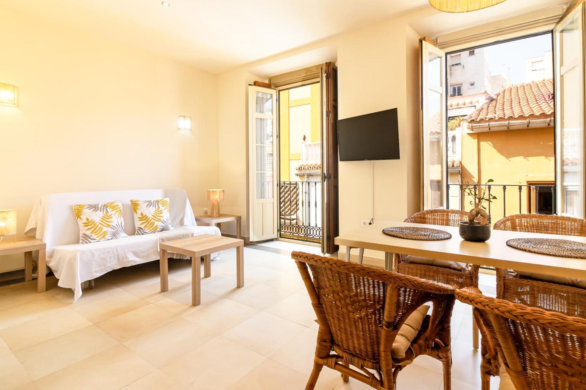 Malaga Center Flat La Victoria City Center Apartment Exterior photo